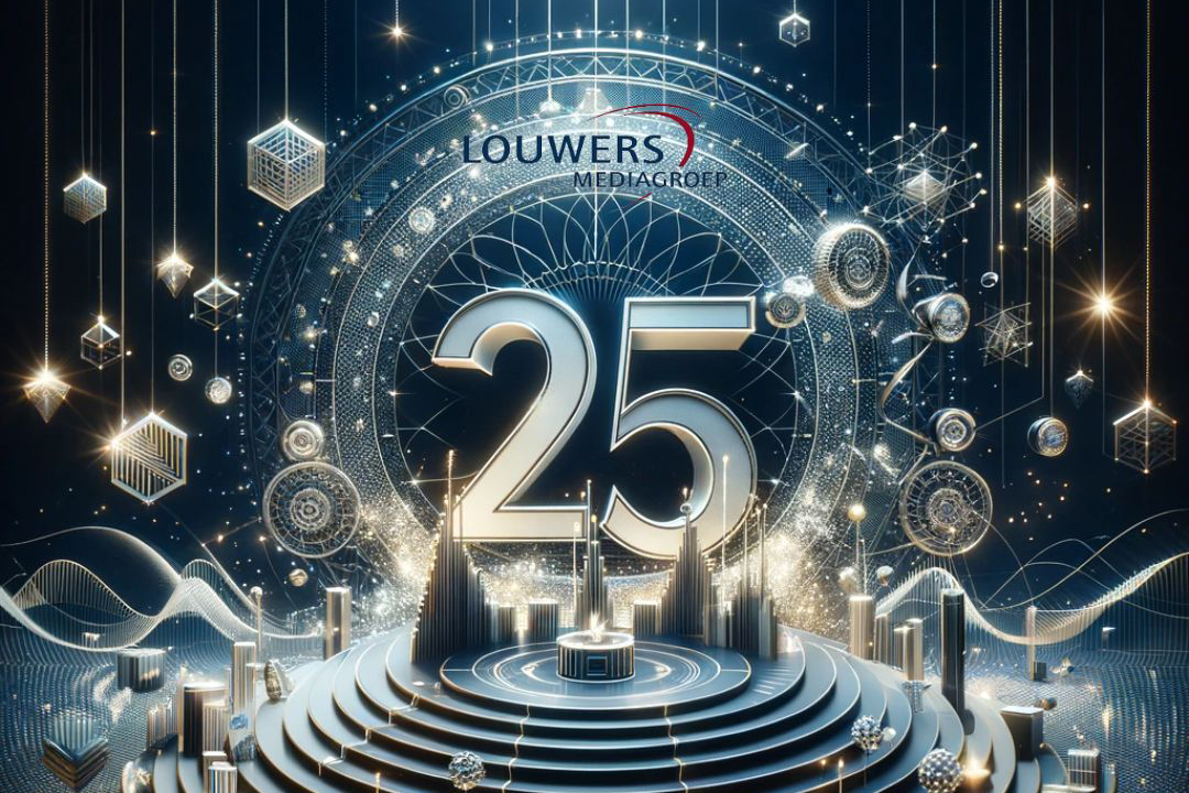 Dieses Jahr feiern wir ... 25 Jahre Louwers Mediagroep, belgische Abteilung.